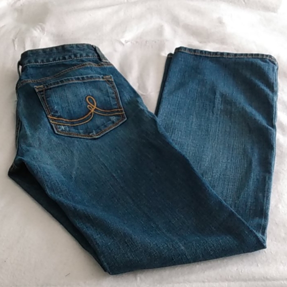 LOFT original Bootcut Jeans In Dark - Picture 3 of 7